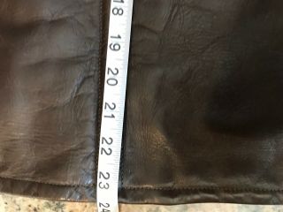 RRL Mens Cafe Racer Leather.  Rare item.  Dark brown Quilted lining.  XXL 12