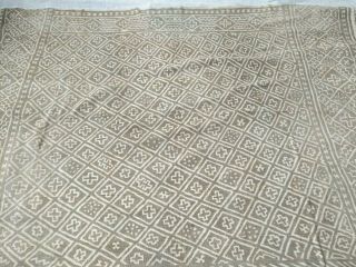 Vintage handmade Bogolan strip - textile - woven mud cloth from Mali,  West Africa 6