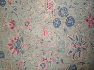 Ralph Lauren Vintage Cotton,  Linen Floral Print Full - Queen Duvet Cover/rare