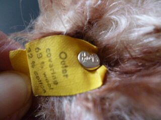 MOLLY Vtg Steiff dog 3317.  00,  cond.  All tags and button.  Turning head 2