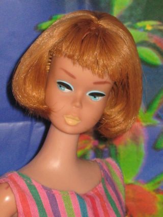 Vintage Titian American Girl Barbie,  With Soft Hair.  Near