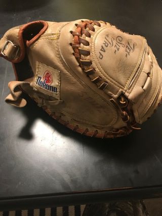 Nokona Vintage Leather Baseball Glove Cm275 Catchers Mitt