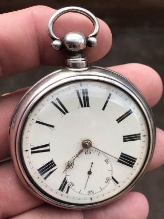 A Gents Good,  Early Antique Pair Cased Fusee Pocket Watch,  London 1817.