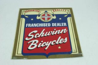 Schwinn Franchised Dealer 1970 