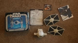 Vintage Star Wars Imperial Tie Fighter Complete W/ Box Papers A Hope
