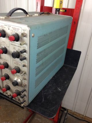 Vintage TEKTRONIX 545B Oscilloscope W/ Type B Plug - in Unit 4