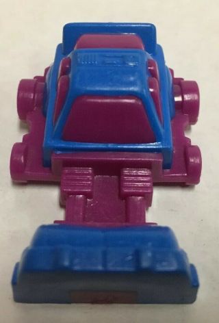 Vtg 1985 G1 Transformers CLIFFJUMPER McDonald ' s Happy Meal Toy Blue/Purple LE 5