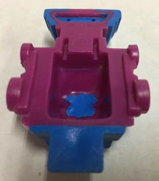 Vtg 1985 G1 Transformers CLIFFJUMPER McDonald ' s Happy Meal Toy Blue/Purple LE 8