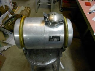 Vintage  3 Gal.  Moon Fuel Tank W/ Brackets