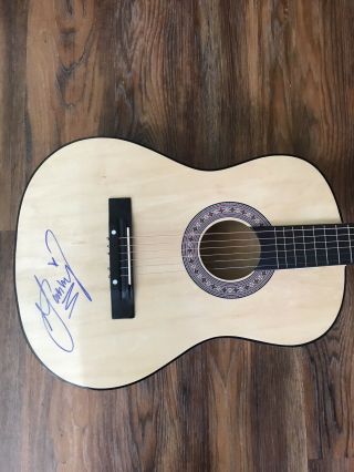 Gabby Barrett Signed F/s Acoustic Guitar American Idol Country Rare Proof