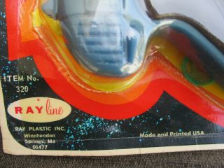 VINTAGE 1980s? RAY LINE RAYLINE STAR TREK TRACER DISC TOY SPACE GUN ON CARD 2