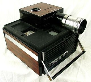 Vintage Slide Projector Bell & Howell Model 991 Box Near
