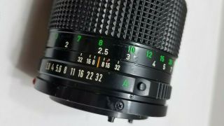 Vintage Rare Canon FD 135mm 1:2.  8 F2 Japan Camera Lens Marked U.  S.  Navy 135685 8