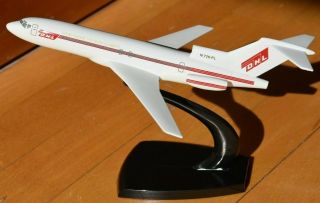Vintage 1/200 Air Jet Dhl Worldwide Boeing 727 - 100 Desktop Airplane Model