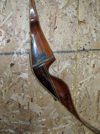 Vintage 1972 Bear Archery Kodiak Magnum 45 52 " Recurve Bow Rh