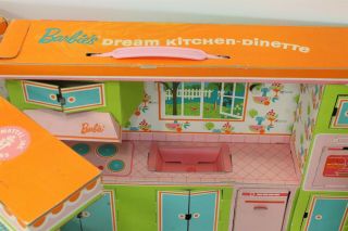 Vintage 1964 Mattel Barbie ' s Dream Kitchen Dinette 2
