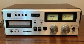 Panasonic Rs - 808 Vintage 8 Track Stereo Player Recorder