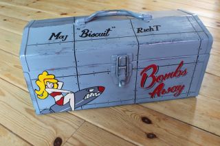 Design Your Own Personalised Tool Box Vintage Patina Retro Mancave Hotrod