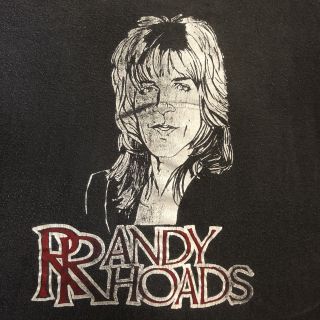 Randy Rhoads (ozzy,  Quiet Riot Guitarist) T - Shirt Small Vintage 80s Rock