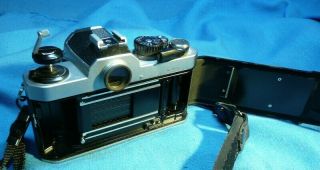 Vintage Nikon FM2 Film Camera with Nikon Lens Series E 50mm 1:1.  8 6