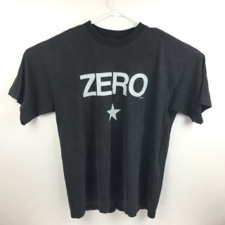 Vintage The Smashing Pumpkins Zero T - Shirt 1995 Black Size Xl