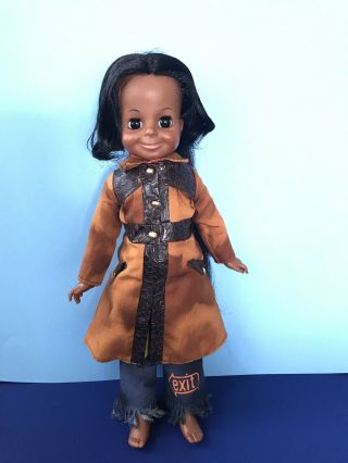 1970 Ideal African American Black Velvet (crissy) Doll Tagged Outfit