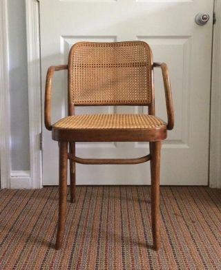 Josef Hoffmann Vintage Bentwood Prague Armchair Chair Fmg Thonet Poland