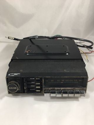 Vintage Craig Car 8 Track Tape Player Model S280 Preset Fm Mpx Radio Powerplay