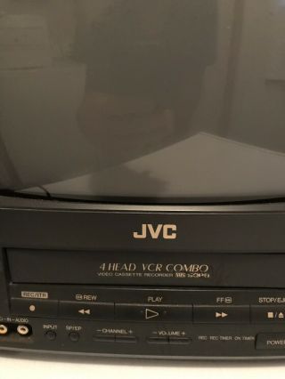 JVC MODEL TV - 13140 TV VCR VHS Combo Vintage 13 