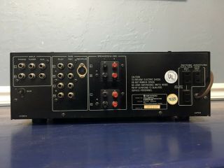 Vintage Kenwood Stereo Model KA - 3500 Integrated Amplifier 3