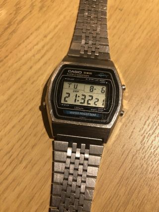 Casio W - 35 Marlin Vintage Digital Watch