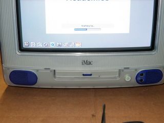 Vintage 1999 Apple Grape iMac G3 333 MHz With Issues - 2