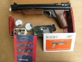 Vintage Benjamin Sheridan Crosman Hb22 Air Pistol Pellet.  22 Cal 5.  5mm