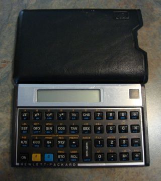 Vintage Hewlett Packard Hp - 11c Scientific Calculator Usa
