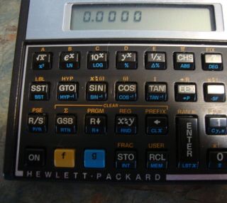 Vintage Hewlett Packard HP - 11C Scientific Calculator USA 4