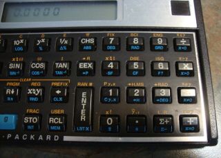 Vintage Hewlett Packard HP - 11C Scientific Calculator USA 5