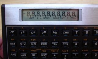 Vintage Hewlett Packard HP - 11C Scientific Calculator USA 7