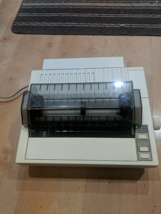 EPSON LQ - 500 Vintage Dot Matrix Printer Model P78PA READ 2