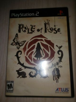 Rule Of Rose Complete With Case Very Rare Great Price Please Read