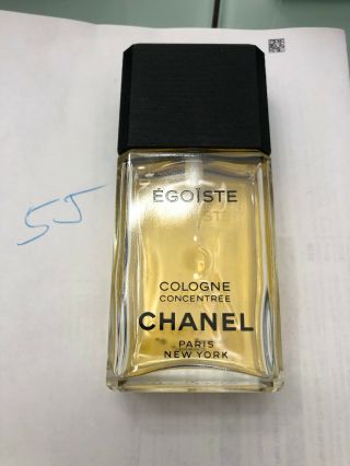 Chanel Egoiste Cologne Concentree 50ml 3.  4 Oz.  Rare Discontinued Vintage