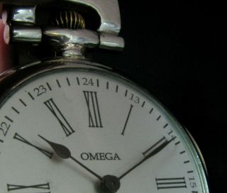 OMEGA Antique 1915 Mens Large Wristwatch Metal Dial 11