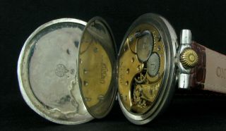 OMEGA Antique 1915 Mens Large Wristwatch Metal Dial 7