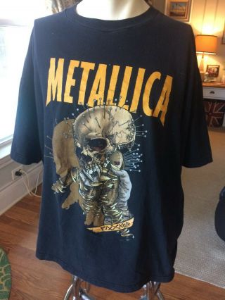 Vintage Metallica Fixxxer Concert T - Shirt Giant Merchandising Men 