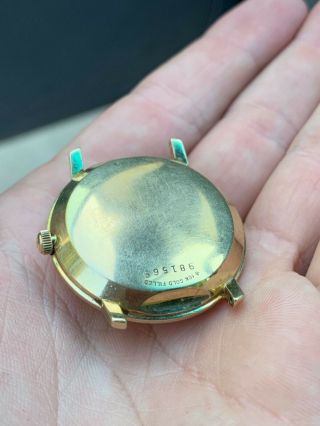 Vintage Men ' s Hamilton Masterpiece watch electronic 10k gold filled watch 5