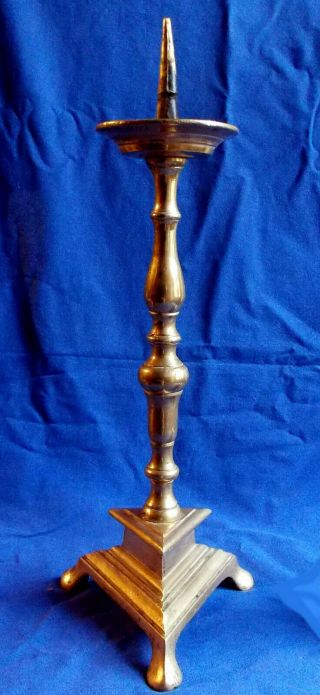16th century French Renaissance bronze pricket candlesticks circa 1600 3