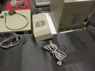 Vintage Apple Macintosh Plus Computer M0001A With Accessories And 3