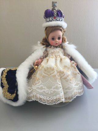 Madame Alexander Doll 8 " Queen Elizabeth Ii - Coronation,  Ltd Issue 1992 Only