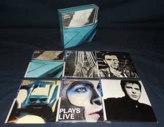 Peter Gabriel Japan Mini Lp 6 Cd 1st Press,  Disk Union Promo Box Rare