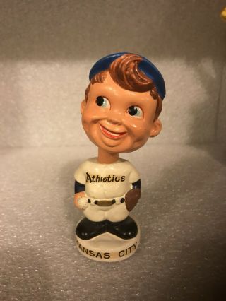 Vintage 1960s Kansas City Royals Mini Nodder Bobblehead Baseball Mlb