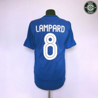 Frank Lampard 8 Chelsea Vintage Umbro Home Centenary Football Shirt (m) 2005/06